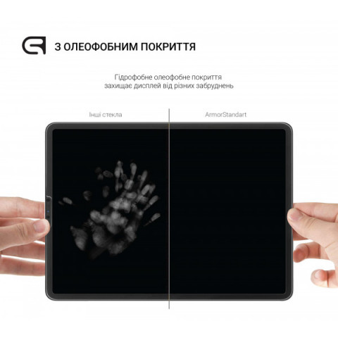 Захисне скло ArmorStandart Glass.CR для Samsung Tab S10 Lite/S10 FE/S9 FE/S9 (ARM69745)