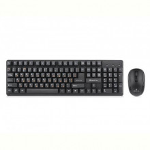 Комплект (клавіатура, мишка) бездротовий REAL-EL Standard 550 Kit Black USB