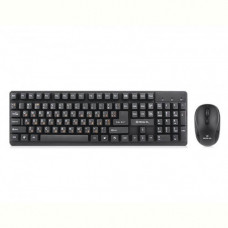 Комплект (клавіатура, мишка) бездротовий REAL-EL Standard 550 Kit Black USB