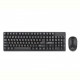 Комплект (клавіатура, мишка) бездротовий REAL-EL Standard 550 Kit Black USB