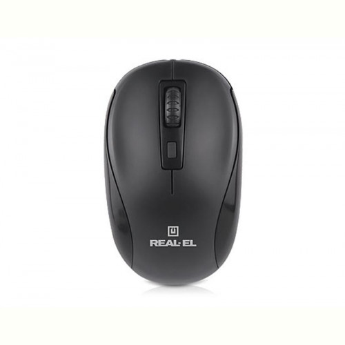 Комплект (клавіатура, мишка) бездротовий REAL-EL Standard 550 Kit Black USB