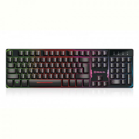 Клавіатура REAL-EL Gaming 8700 Black