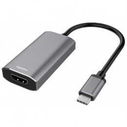 Адаптер 2E USB-C - HDMI 2.1, 0.21m, space grey