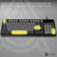Клавіатура Ajazz AF98 Black USB-C Black Gray Yellow (AF98-BGY)