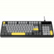 Клавіатура Ajazz AF98 Black USB-C Black Gray Yellow (AF98-BGY)
