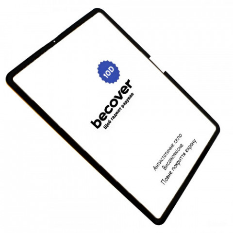 Захисне скло BeCover 10D для Apple iPad Pro 11" M4 2024 Black (711677)