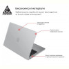 Чохол для ноутбука Armorstandart Air Shell для Apple MacBook M1 Pro 16 (A2485) Transparent (ARM60616)