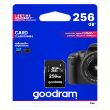 Карта пам`ятi SDXC 256GB UHS-I/U3 Class 10 Goodram R100/W10MB/s (S1A0-2560R12)