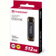 Накопичувач зовнішній SSD USB 3.1 Gen 2 Type-A/Type-C 512GB Transcend ESD310 Black (TS512GESD310C)