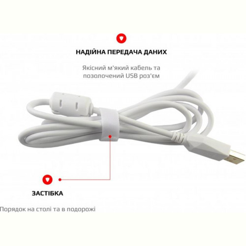 Клавіатура Motospeed K82 Outemu Red White (mtk82wmr)