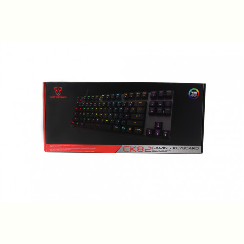 Клавіатура Motospeed K82 Outemu Red White (mtk82wmr)