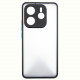 Чохол-накладка Dengos Matt для Xiaomi Redmi Note 14 Pro Black (DG-KM-128) + захисне скло