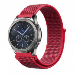 Ремінець BeCover Nylon Style для Xiaomi Amazfit Bip/Bip Lite/Bip S Lite/GTR 42mm/GTS/TicWatch S2/TicWatch E Red (705829)