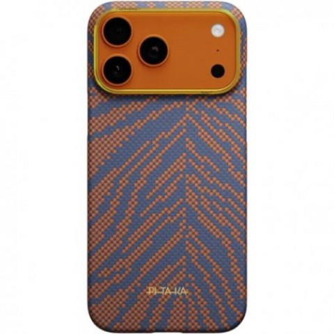 Чохол Pitaka Edge Ultra-Slim для iPhone 17 Pro Max Breath of Veins Burning Orange (BV1701PM)