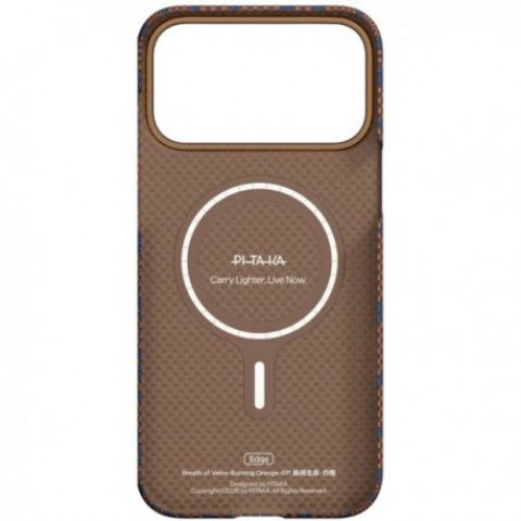 Чохол Pitaka Edge Ultra-Slim для iPhone 17 Pro Max Breath of Veins Burning Orange (BV1701PM)