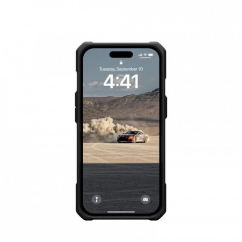 Чохол-накладка Urban Armor Gear Monarch для Apple iPhone 15 Kevlar Black (114289113940)