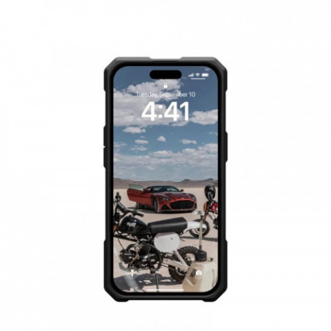 Чохол-накладка Urban Armor Gear Monarch Pro Magsafe для Apple iPhone 15 Kevlar Black (114219113940)