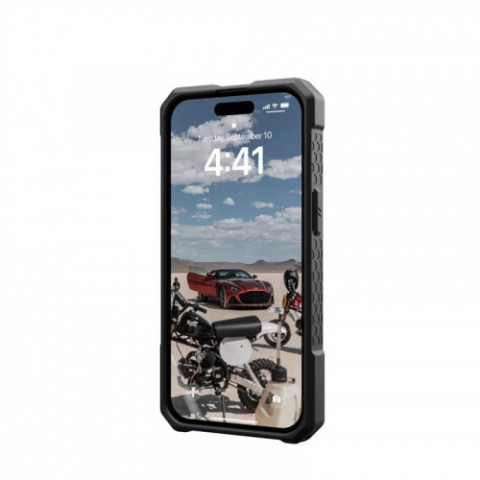 Чохол-накладка Urban Armor Gear Monarch Pro Magsafe для Apple iPhone 15 Kevlar Black (114219113940)