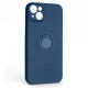 Чохол ArmorStandart Icon Ring для Apple iPhone 14 Plus Blue (ARM68698)