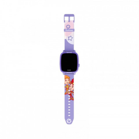 Дитячий телефон-годинник з GPS трекером Elari FixiTime Fun Lilac (ELFITF-LIL)