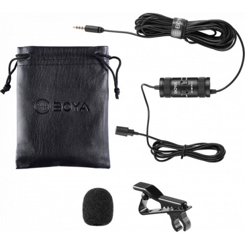 Універсальний петличний мікрофон BOYA BY-M1 Pro II Black Купити в Україні