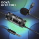 Універсальний петличний мікрофон BOYA BY-M1 Pro II Black Купити в Україні