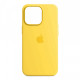 Чохол Original Silicone Case для Apple iPhone 13 Pro Lemon Zest (ARM62145)