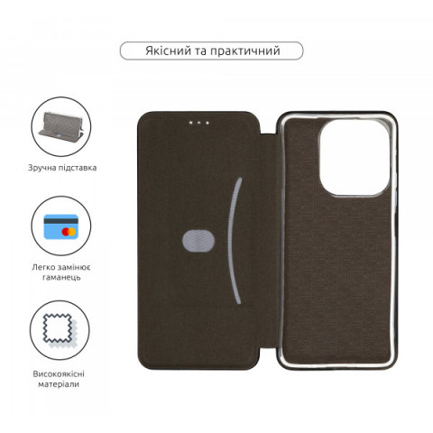 Чохол-книжка ArmorStandart G-Case для OPPO A3 4G / A3x 4G / A40m 4G Black (ARM80872)