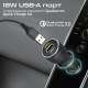Автомобільний зарядний пристрій Promate PowerDrive-120 120W Black