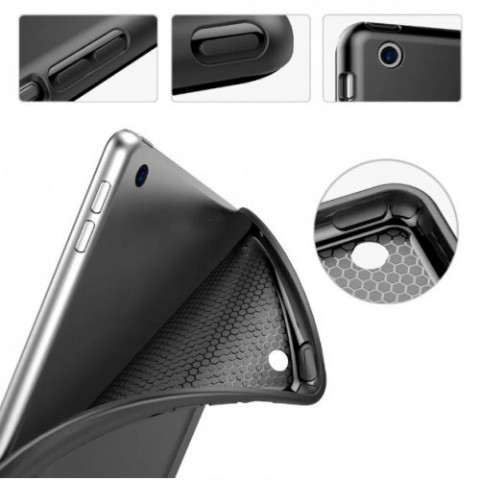 Чохол BeCover Tri Fold Soft TPU Silicone для Apple iPad Air 11" M2 2024 Black (711405)