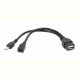 Адаптер Cablexpert (A-OTG-AFBM-04) OTG USB2.0 A/microUSB 0.15 м