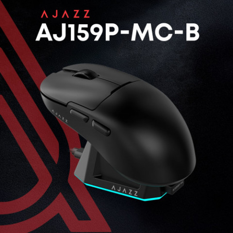 Миша бездротова Ajazz AJ159P MC Black (AJ159P-MC-B)
