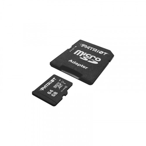 Карта пам`ятi MicroSDXC 64GB UHS-I Class 10 Patriot LX + SD-adapter (PSF64GMCSDXC10)