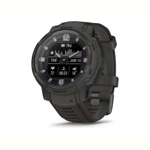 Смарт-годинник Garmin Instinct Crossover Solar Graphite (010-02730-01)