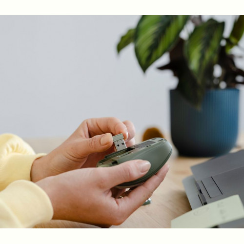 Миша бездротова Trust Yvi+ Silent Eco Green (24552)