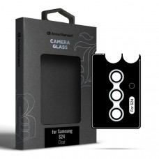 Захисне скло для камери ArmorStandart Supreme Black Icon для Samsung S24 Clear (ARM76614)