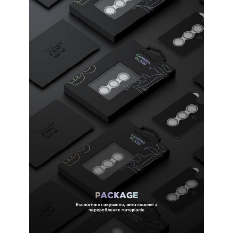 Захисне скло для камери ArmorStandart Supreme Black Icon для Samsung S24 Clear (ARM76614)