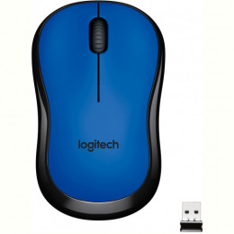 Мишка бездротова Logitech M220 Silent (910-004879) Blue USB