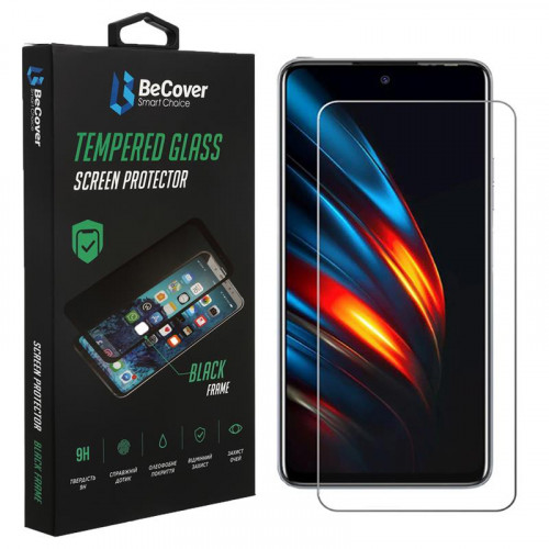 Захисне скло BeCover для Tecno POVA 4 (LG7n) Crystal Clear Glass 3D (708553)