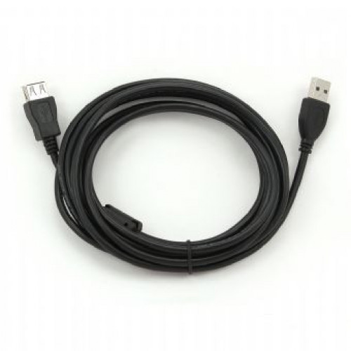 Кабель Cablexpert CCF-USB2-AMAF-10 подовжувач USB 2.0 AM/AF 3,0 м, Феритовий фільтр