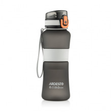 Пляшка для води Ardesto Balance 650мл, пластик, чорний