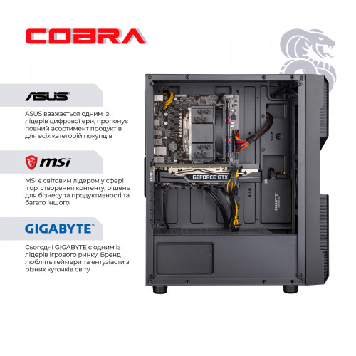 Персональний комп`ютер COBRA Advanced (A36.16.S4.166S.17505)