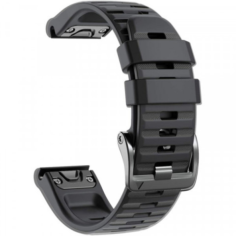 Ремінець ArmorStandart Silicone для Garmin 22mm Black (ARM60796)