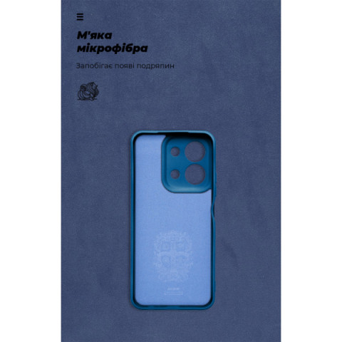 Чохол ArmorStandart ICON для Xiaomi Redmi 15C 4G / Poco C85 4G Camera cover Dark Blue (ARM87042)