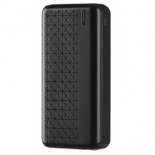 Зовнішній акумулятор (павербанк) 2E 20000mAh, Geometry, PD+ QC 3.0 18W, black (2E-PB2072PD-BLACK)