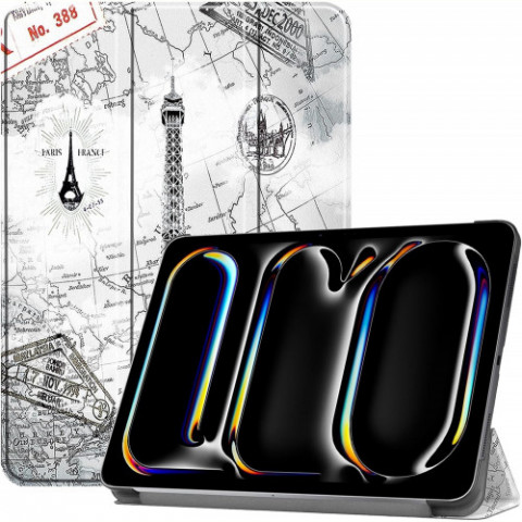 Чохол-книжка BeCover Smart Case для Apple iPad Pro 11" M4 2024 Paris (711640)