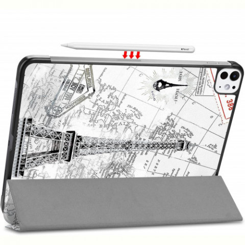 Чохол-книжка BeCover Smart Case для Apple iPad Pro 11" M4 2024 Paris (711640)