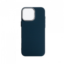 Чохол ArmorStandart LikeCarbon2 MagCase для Apple iPhone 16 Pro Max Kevlar Dark Blue (ARM88593)