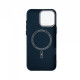 Чохол ArmorStandart LikeCarbon2 MagCase для Apple iPhone 16 Pro Max Kevlar Dark Blue (ARM88593)
