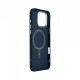 Чохол ArmorStandart LikeCarbon2 MagCase для Apple iPhone 16 Pro Max Kevlar Dark Blue (ARM88593)